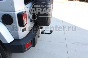 Фаркоп Aragon для JEEP WRANGLER JK 2007-2018. Артикул E2902CS