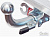Фаркоп оцинкованный для MAZDA BT-50. Без выреза в бампере. с 2011