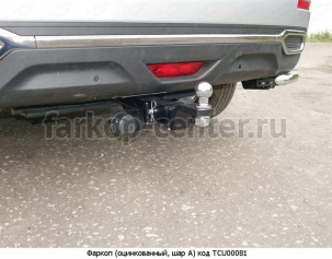 Фаркоп ТСС для RENAULT KOLEOS 2017-2019г. Артикул TCU00081
