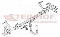 Фаркоп для PEUGEOT 508. седан с 20(кроме GT 2.2 Hdi)