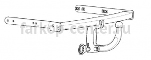 Фаркоп Westfalia для AUDI A1 2010-2019г. Артикул 317085600001