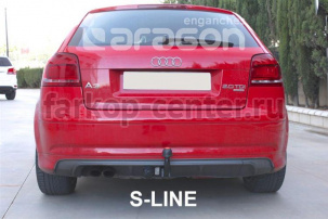 Фаркоп Aragon для AUDI A3 2003-2012. Артикул E6700DA