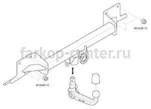 Фаркоп Westfalia для BMW X1 E84 2009-2015. Артикул 303394600001