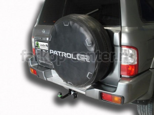Фаркоп Лидер Плюс для NISSAN PATROL Y61 1998-2010. Артикул N123-A