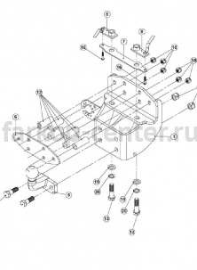 Фаркоп Westfalia для LEXUS LX 2007-2019г. Артикул 335359600001