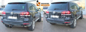 Фаркоп Aragon для VOLKSWAGEN TOUAREG 2002-2010. Артикул E6710AV