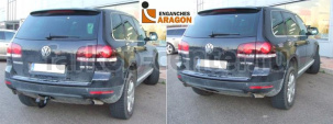 Фаркоп Aragon для VOLKSWAGEN TOUAREG 2002-2010. Артикул E6710AV