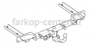 Фаркоп Westfalia для OPEL ASTRA J универсал 2009-2015. Артикул 314406600001