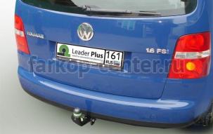 Фаркоп Лидер Плюс для VOLKSWAGEN TOURAN 2003-2015. Артикул V117-A