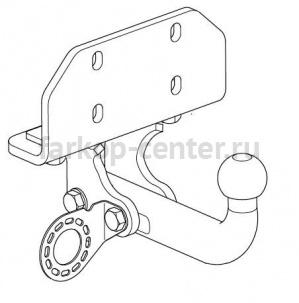 Фаркоп Westfalia для TOYOTA LAND CRUISER PRADO 120 2003-2009. Артикул 335294600001