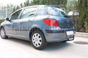 Фаркоп Aragon для PEUGEOT 307 2001-2008. Артикул E4716AS