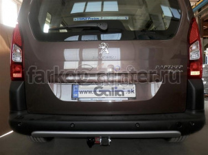 Фаркоп Galia для PEUGEOT PARTNER 2 2008-2019г. Артикул C052C