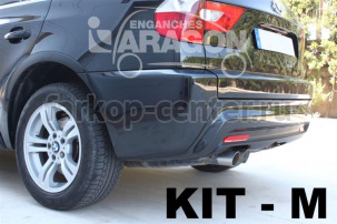 Фаркоп Aragon для BMW X3 E83 2003-2010. Артикул E0805AV