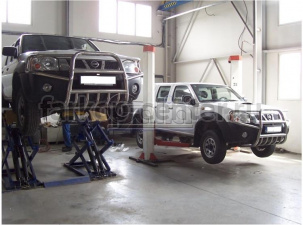 Фаркоп Galia для NISSAN NP300 2008-2019г. Артикул N042A