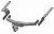 Фаркоп для TOYOTA HIGHLANDER. Без выреза в бампере. с 2014 г.в.