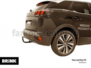Фаркоп Brink для PEUGEOT 3008 2017-2019г. Артикул 626100