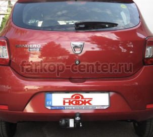 Фаркоп Hook для RENAULT SANDERO STEPWAY 2014-2019г. Артикул 80404