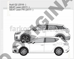 Фаркоп Aragon для AUDI Q2 2018-2019г. Артикул E0413AV