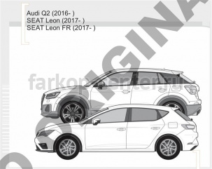 Фаркоп Aragon для AUDI Q2 2018-2019г. Артикул E0413AV