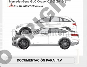 Фаркоп Aragon для MERCEDES-BENZ GLC-CLASS COUPE C253 2016-2019г. Артикул E4130AV