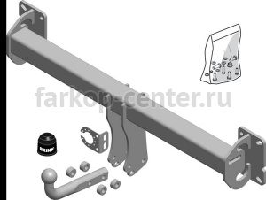 Фаркоп Brink для VOLVO XC90 2015-2019г. Артикул 605800