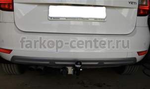 Фаркоп Лидер Плюс для SKODA YETI 2009-2014. Артикул V126-A