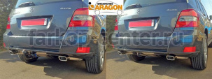 Фаркоп Aragon для MERCEDES-BENZ GLK-CLASS X204 2008-2015. Артикул E4121AV