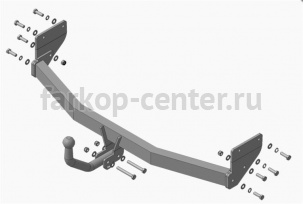 Фаркоп Motodor для HYUNDAI SOLARIS 2017-2019г. Артикул 90907-A