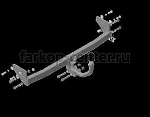 Фаркоп Motodor для HYUNDAI CRETA 2016-2019г. Артикул 90906-A