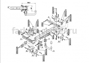 Фаркоп Steinhof для MERCEDES-BENZ M-CLASS W164 2005-2012. Артикул M-129