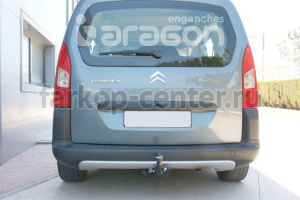 Фаркоп Aragon для CITROEN BERLINGO 2008-2019г. Артикул E1212BS