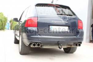 Фаркоп Aragon для PORSCHE CAYENNE 2002-2017. Артикул E6710AV