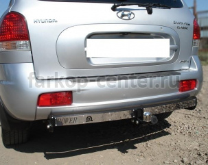 Фаркоп Лидер Плюс для HYUNDAI SANTA FE CLASSIC 2007-2013. Артикул H205-A(N)