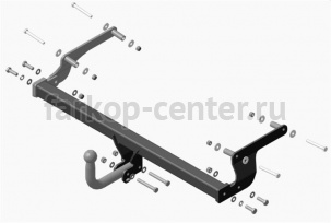 Фаркоп Motodor для RENAULT LOGAN 2004-2014. Артикул 91702-A