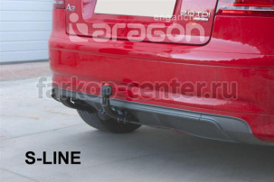 Фаркоп Aragon для AUDI A3 2003-2012. Артикул E6700DA