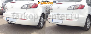 Фаркоп Aragon для MAZDA 3 2009-2013. Артикул E4008AS