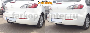 Фаркоп Aragon для MAZDA 3 2009-2013. Артикул E4008AS