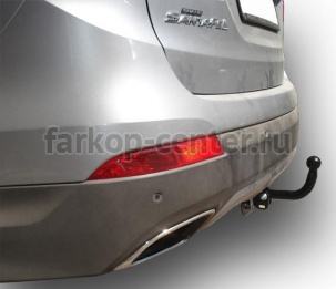 Фаркоп Лидер Плюс для HYUNDAI GRAND SANTA FE 2014-2019г. Артикул H224-A