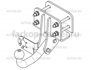 Фаркоп Avtos для TOYOTA HILUX 2005-2015. Артикул TY27