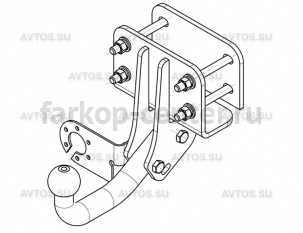 Фаркоп Avtos для TOYOTA HILUX 2005-2015. Артикул TY27