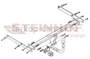 Фаркоп Steinhof для FORD FOCUS 3 2011-2019. Артикул F-249