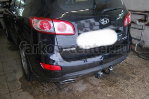 Фаркоп Лидер Плюс для HYUNDAI SANTA FE  2006-2012. Артикул K117-A