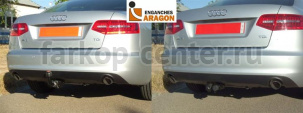 Фаркоп Aragon для AUDI A6 2004-2011. Артикул E0405CS