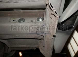 Фаркоп Galia для VOLVO XC70 2007-2016. Артикул V084A