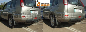 Фаркоп Aragon для NISSAN X-TRAIL T30 2001-2007. Артикул E4417AS