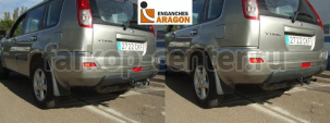 Фаркоп Aragon для NISSAN X-TRAIL T30 2001-2007. Артикул E4417AS