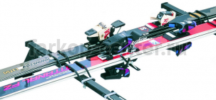 Багажник MontBlanc SnowSports Slope для перевозки 4-х пар лыж