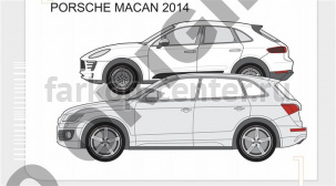 Фаркоп Aragon для PORSCHE MACAN 2014-2019г. Артикул E0409AS