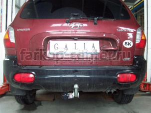 Фаркоп Galia для HYUNDAI SANTA FE  2001-2006. Артикул H060A