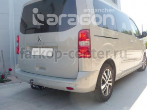 Фаркоп Aragon для PEUGEOT TRAVELLER 2016-2019г. Артикул E4729AS